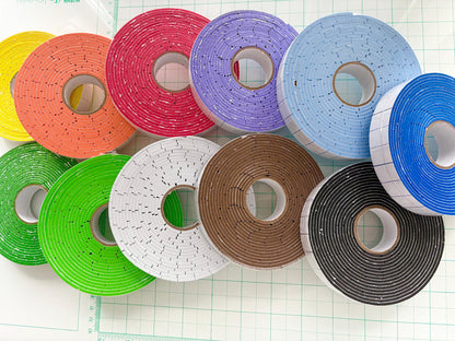 Double sided adhesive foam tape