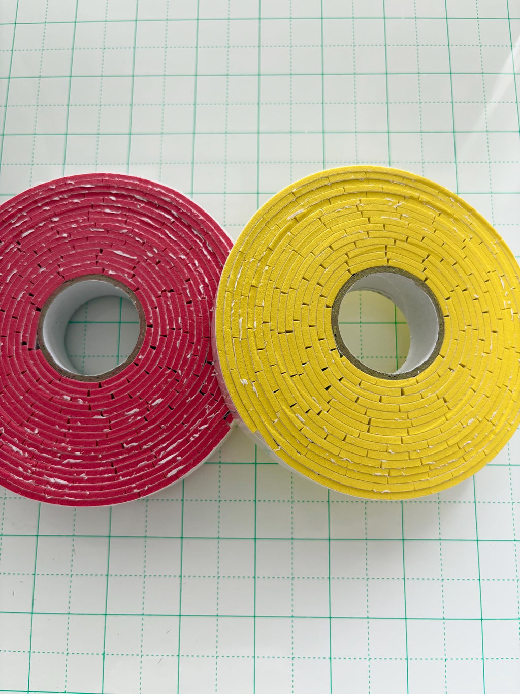 Double sided adhesive foam tape