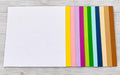 Textured cardstock. Coloured craft paper, 30cm X 30cm size card, arts and craft supplies, pack of 10 pieces