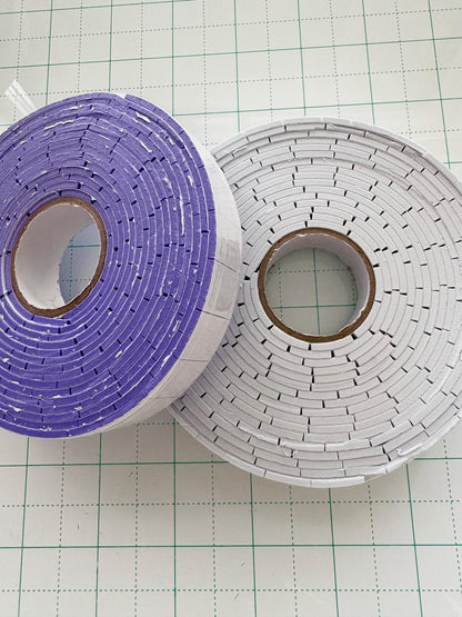 Double sided adhesive foam tape