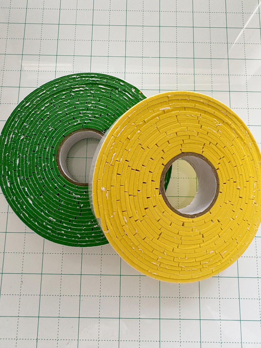 Double sided adhesive foam tape
